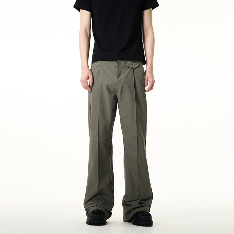 RT No. 10888 FLARED STRAIGHT SUIT PANTS