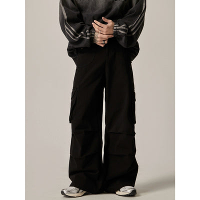 RT No. 11167 WIDE STRAIGHT CARGO PANTS