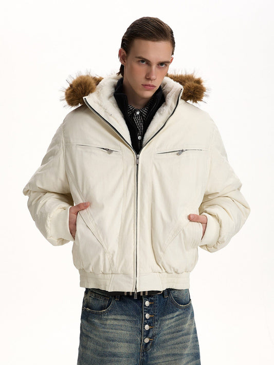 RT No. 55004 DUCK DOWN FUR COLLAR JACKET