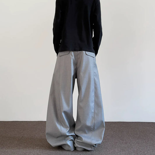 RT No. 40539 GRAY RECONSTRUCTED SCIMITAR PANTS