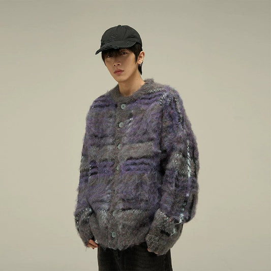 RT No. 10057 MOHAIR CARDIGAN SWEATER