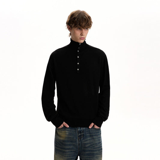 RT No. 55013 KNITWEAR HENLEY TURTLENECK