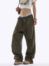 RTK (W) No. 531 PARACHUTE WIDE STRAIGHT PANTS