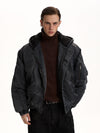 RT No. 59035 RECONSTRUCTED WORKWEAR CARGO JACKET