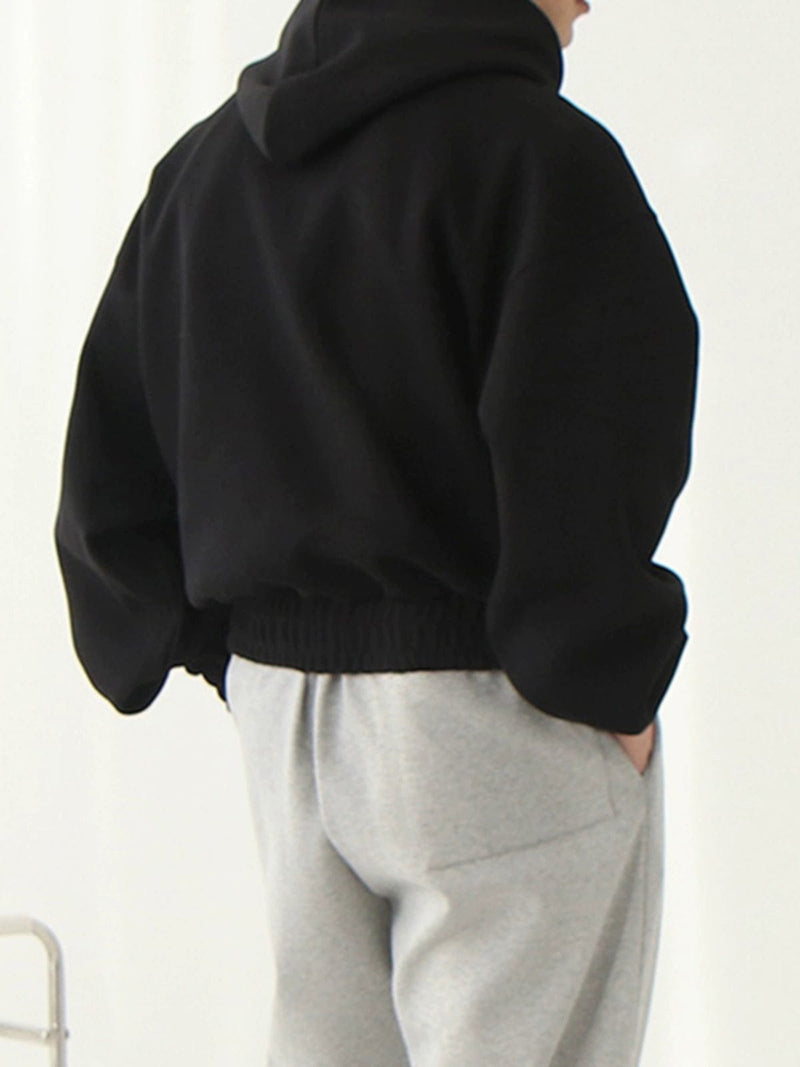 RT No. 11815 BLACK PULLOVER HOODIE