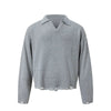 RT No. 50210 KNITWEAR COLLAR SWEATER