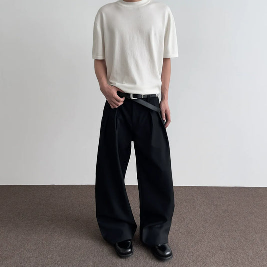 RT No. 40600 PLEATED SCIMITAR SUIT PANTS