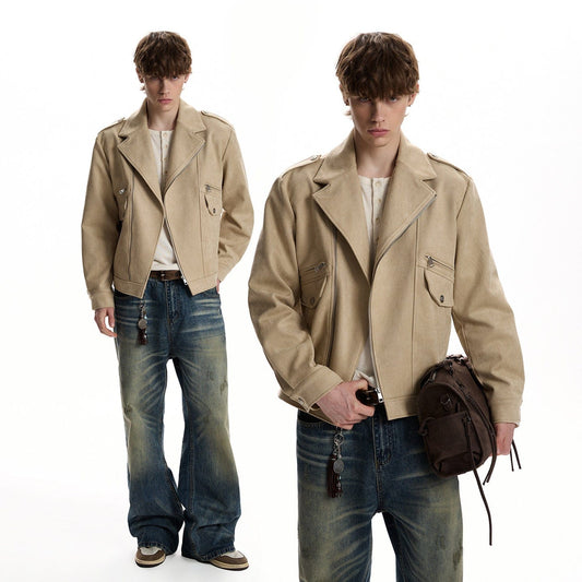 RT No. 59063 SUEDE CARGO BOXY JACKET