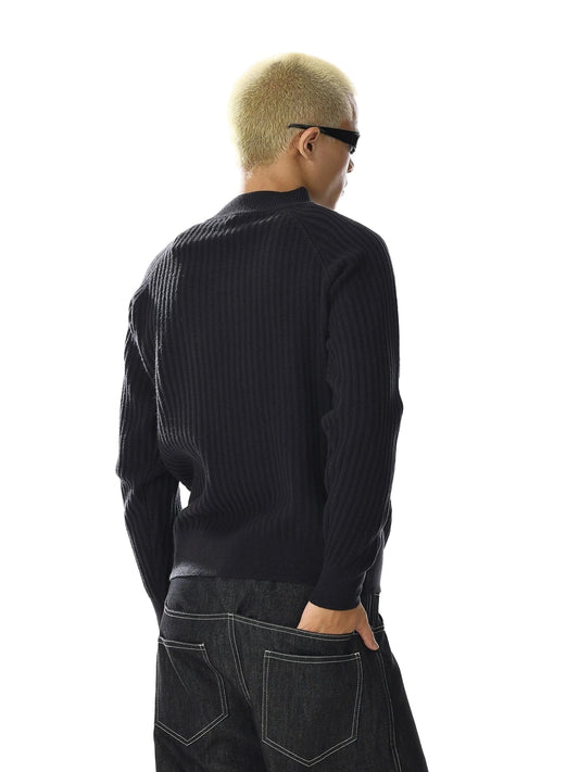RT No. 32721 YORU BLACK KNITWEAR SWEATER