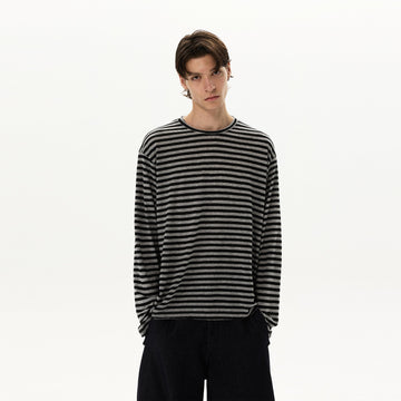 RT No. 59009 JIIN STRIPED LONG SLEEVE