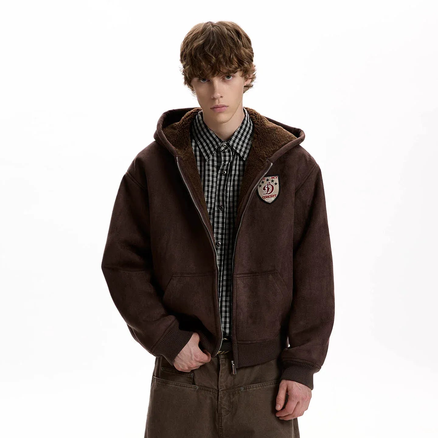 RT No. 40606 OKANE BOXY ZIPPER HOODIE – REALTAKAI