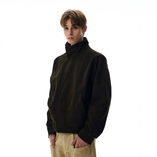 RT No. 40779 CARGO COLLAR ZIPPER JACKET