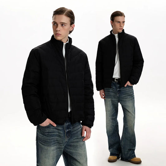 RT No. 50040 STAND COLLAR RIBBED JACKET