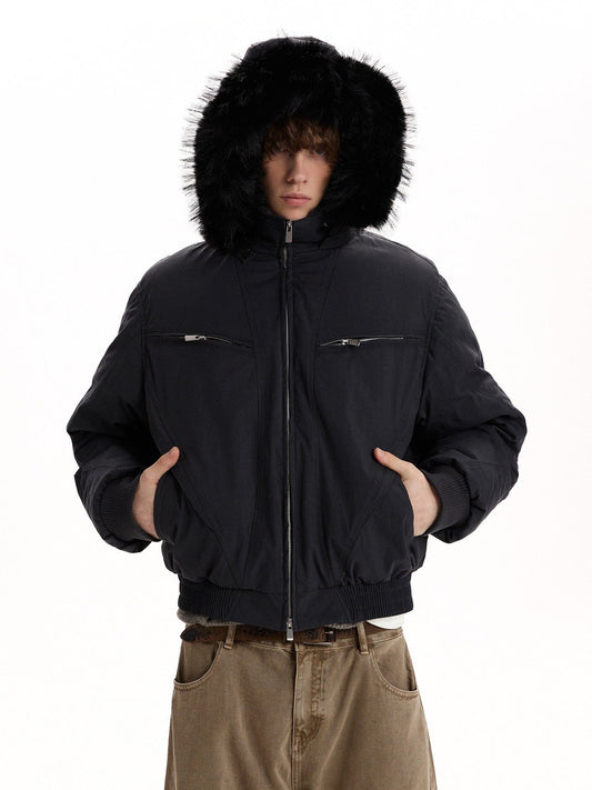 RT No. 55004 DUCK DOWN FUR COLLAR JACKET