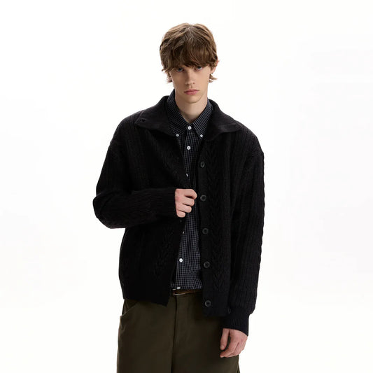 RT No. 40608 KNITWEAR TWIST CARDIGAN