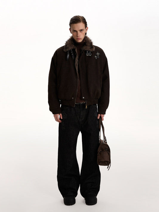 RT No. 58001 CROSS PATCH WOLF JACKET