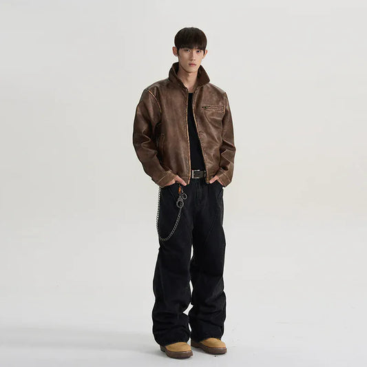 RT No. 40524 RODEO WASH LEATHER JACKET