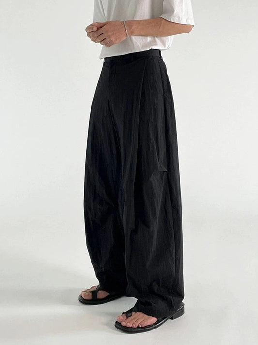 RT No. 29506 PLEATED WIDE STRAIGHT PANTS