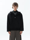 RT No. 50213 KNITWEAR HENLEY HOODIE