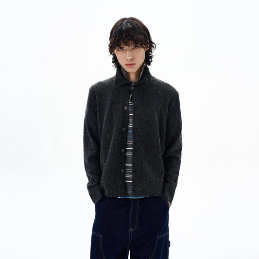 RT No. 29012 KNITWEAR WOOL BLEND CARDIGAN SWEATER