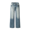 RTK (W) No. 521 ICE BLUE DENIM STRAIGHT JEANS