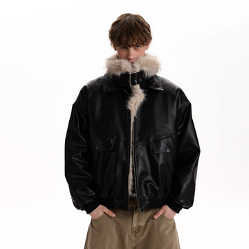 RT No. 55104 MOUNTAIN WOLF LEATHER JACKET