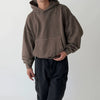 RT No. 1205 CROP PULLOVER HOODIE