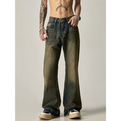 RT No. 11343 OLD BLUE STRAIGHT DENIM JEANS