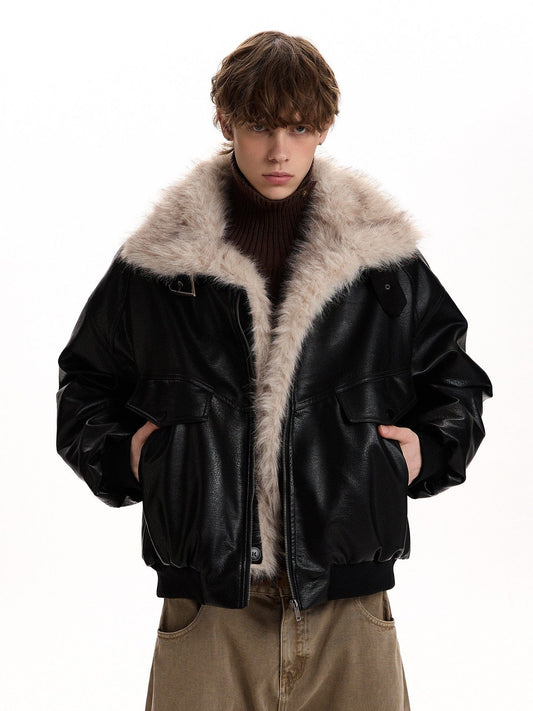 RT No. 55104 MOUNTAIN WOLF LEATHER JACKET