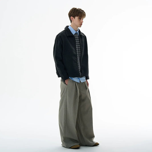 RT No. 42007 SILHOUETTE WOOLEN JACKET