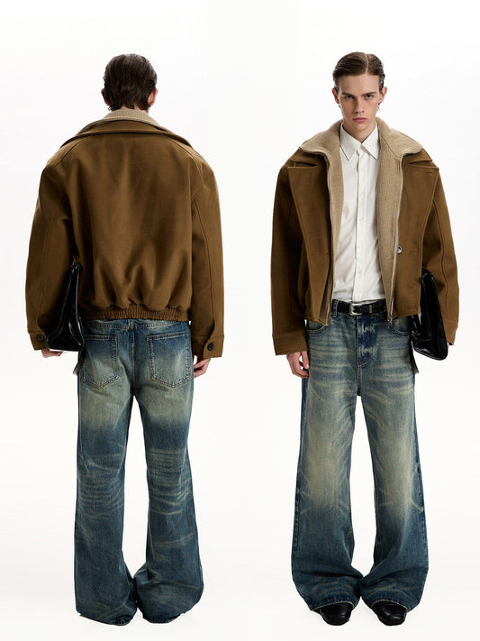 RT No. 55105 TWO PIECE DOUBLE COLLAR JACKET