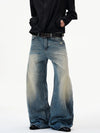 RT No. 32819 WASHED SCIMITAR DENIM JEANS