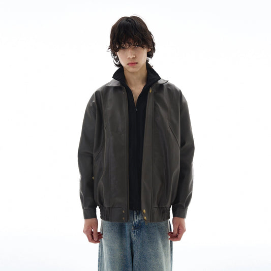 RT No. 32103 RODEO LEATHER ZIP JACKET