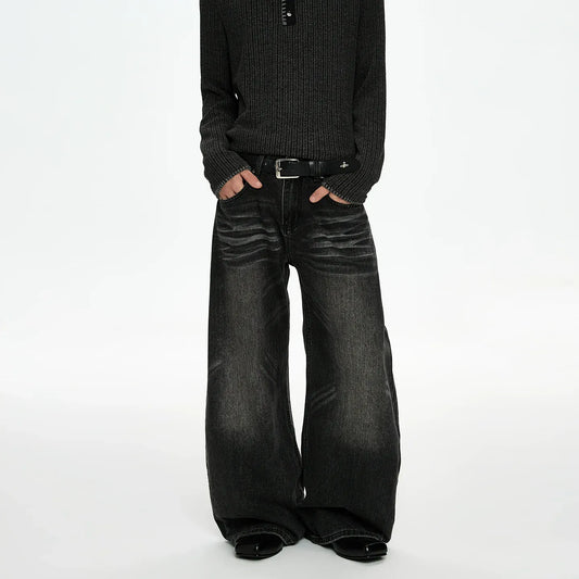 RT No. 50005 WHISKER WASH DENIM JEANS