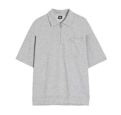 RT No. 11358 ZIP-UP POLO HALF SLEEVE SHIRT