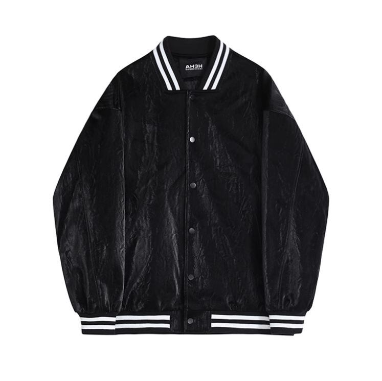 RT No. 11522 CONTRAST LEATHER VARSITY JK