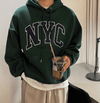 RT No. 10955 EMBROIDERED NYC PULLOVER HOODIE