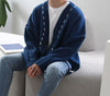 RT No. 3291 V-NECK KNITTED CARDIGAN