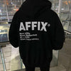 RT No. 5047 BLACK LETTER HOODIE