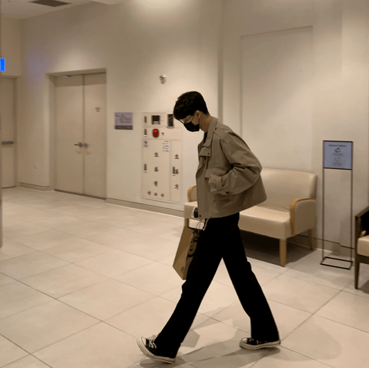 RT No. 4097 TWO LAYER COLLAR WRIST BELT JACKET