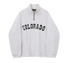 RT No. 6684 WAFFLE KNIT HALF ZIP-UP COLORADO COLLAR SWEATER