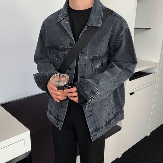 RT No. 3145 GRAY DENIM JACKET