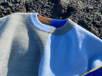 RT No. 3278 KNITTED COLORED SWEATER