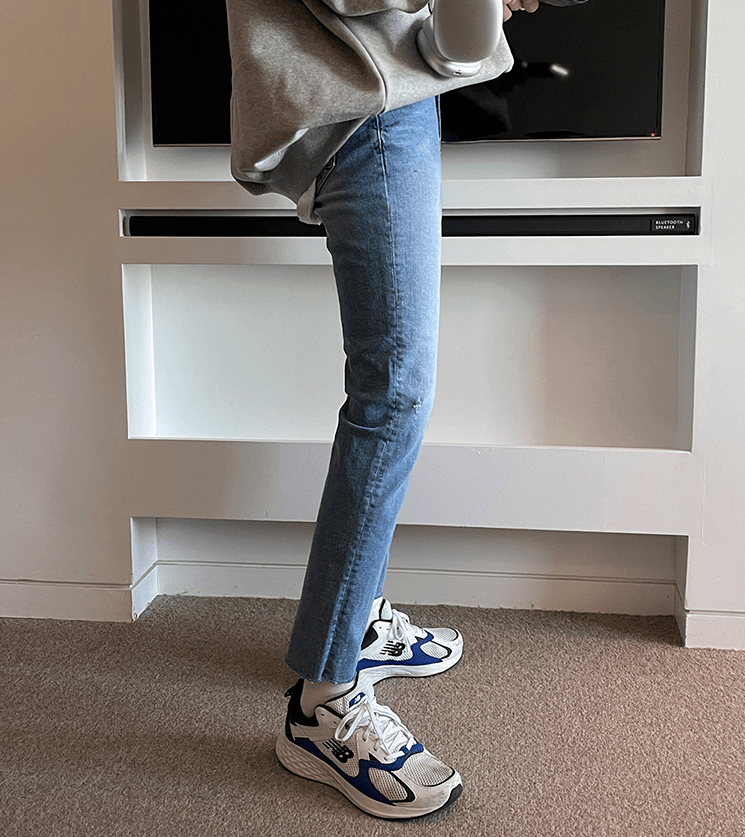 RT No. 3173 CROPPED ANKLE SLIM JEANS
