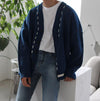 RT No. 3291 V-NECK KNITTED CARDIGAN