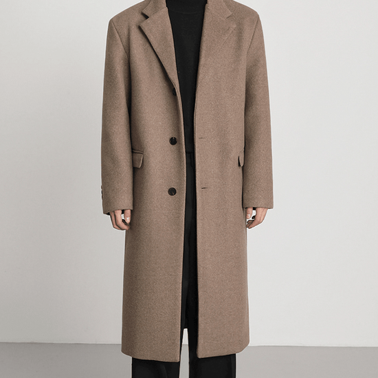 RT No. 6227 WOOLEN TRENCH COAT – REALTAKAI RT No. 6227 WOOLEN TRENCH COAT – REALTAKAI