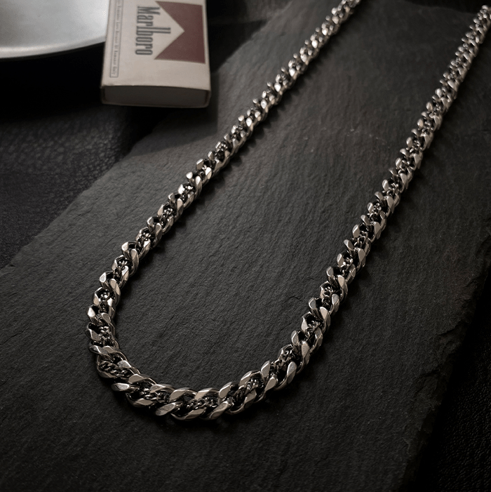 INSIDE INNER CUBAN CHAIN NECKLACE
