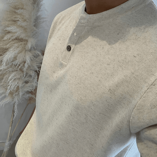 RT No. 1735 HALF BUTTON SHORT SLEEVE