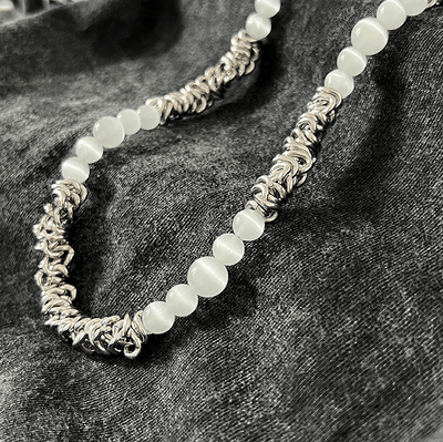 PEARL THORN CHAIN NECKLACE