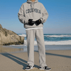 RT No. 6236 COLUMBIA LETTERED PULLOVER HOODIE